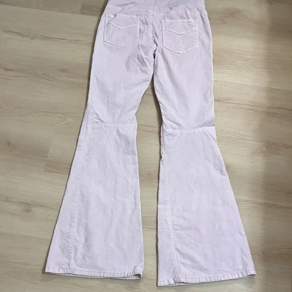 We The Free flare pants cotton bohemian chic Soft Pink Apparel - Picture 8 of 16